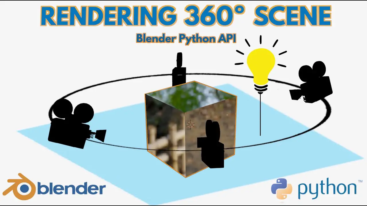 Blender 3D — How to create and render a scene in Blender using Python API